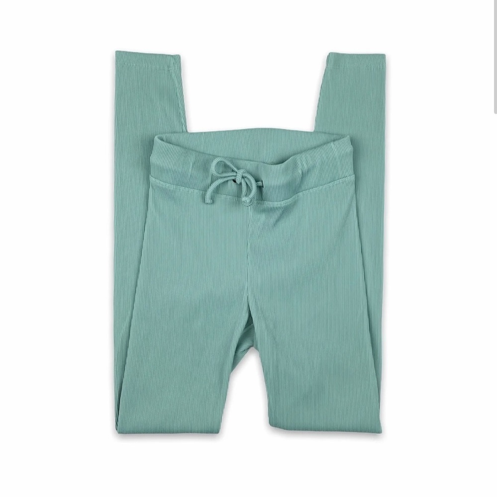Koral Mint Duke Ribbed High Waisted Leggings sz. S NWOT